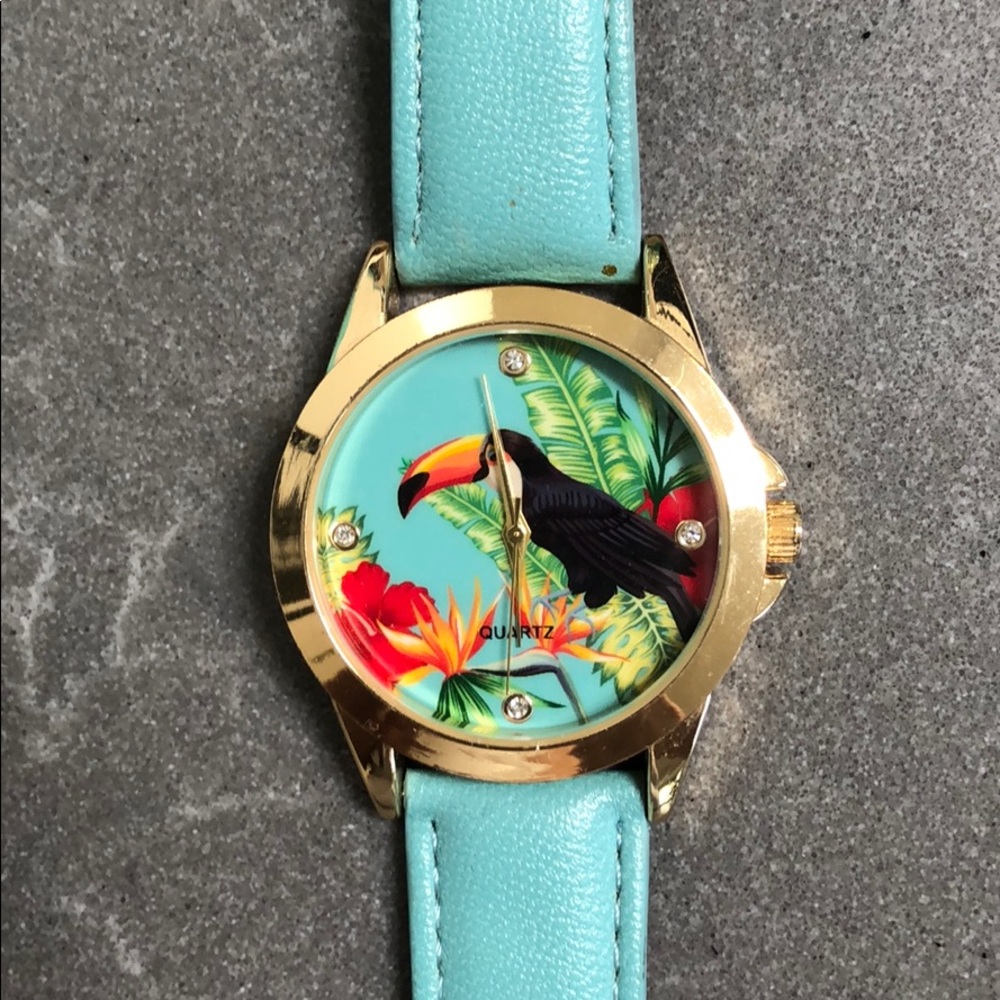 Turquoise summer watch